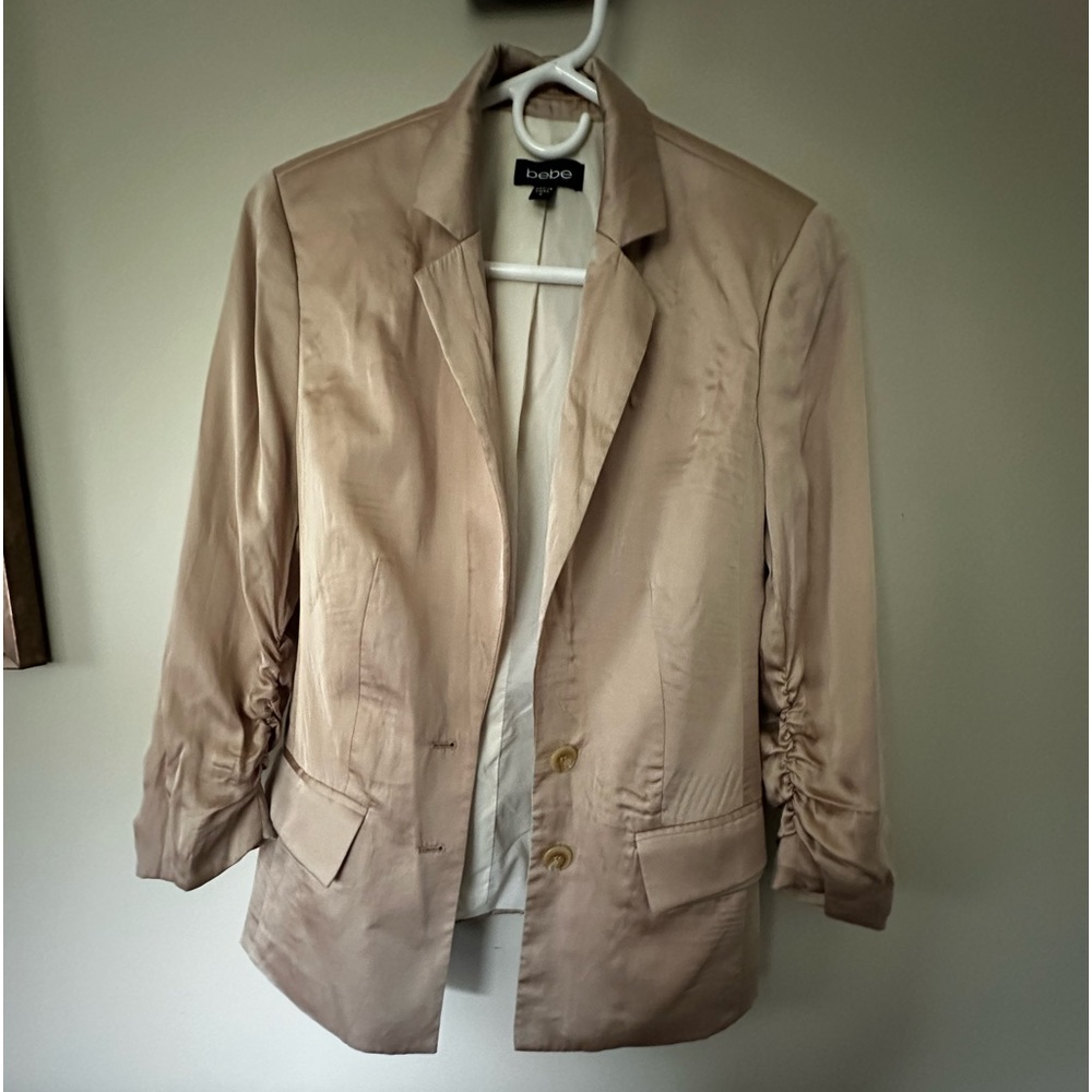 Gold Bebe blazer